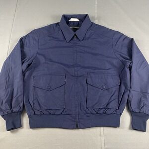 Vintage Horace Small Recruit Jacket Mens Large Nylon Uniform Police Military USA